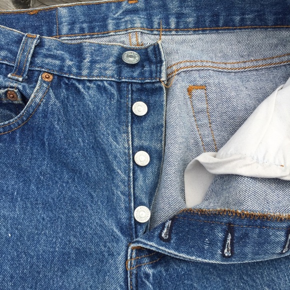 Vintage Levi’s Wide Leg Cropped Jeans 27” - Picture 3 of 9